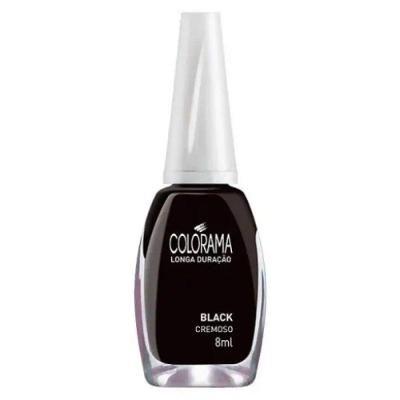 Esmalte Colorama Cremoso Black 8ml