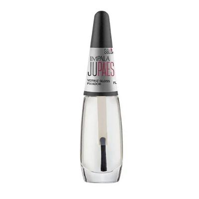 Esmalte Impala Cremoso Ju Paes Verniz Gloss Fixador 7,5ml Mundial