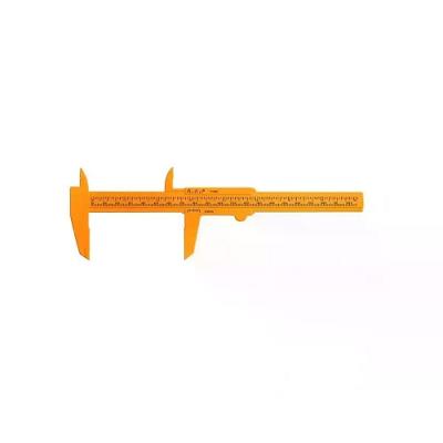 Paquímetro Plástico Laranja 20cm Santa Clara