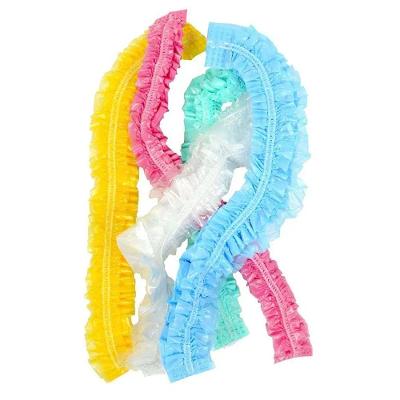 Touca Plástica Descartável Colorida 50 Unidades Santa Clara