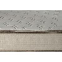 Cama Box Casal: Colchão Molas Bonnel Luckspuma Montreal Spring + Base CRC Suede Gray(138x188) - 2