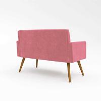 Kit Namoradeira 2 Lugares Reforçada + 2 Poltronas Rosa - 9