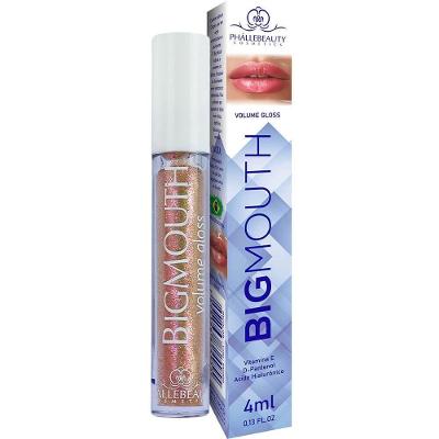 Phállebeauty Big Mouth - Gloss Labial Hidrata E Aumenta O Volume Com Brilho Gold 4ml
