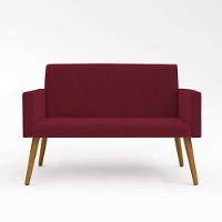 Kit Namoradeira 2 Lugares Reforçada + 2 Poltronas marsala - 9