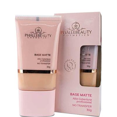 Phállebeauty - Base Matte Alta Cobertura Longa Duração Cor 04 30g