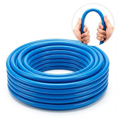 15 Metros Mangueira Lava Auto Jato Resistente 1000psi 1/2 Polegadas Azul