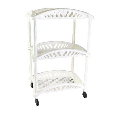 Organizador Vertical Triplo Fruteira Branco 3 Andares