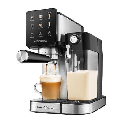 Cafeteira Espresso Automática Dolce Latte 20 Bar Mondial Preto/inox - CCL-01 220V