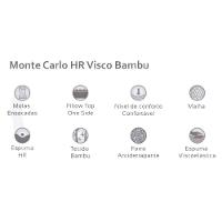 Cama Box King: Colchão Molas Herval Masterpocket Ensacadas Monte Carlo Visco + Base Branco(193X203) - 7