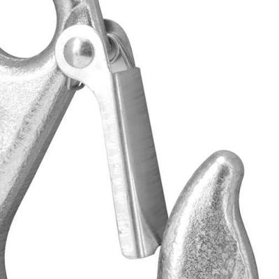 Gancho De Aço Olhal 2,0t 7/16'' Com Trava Nove54