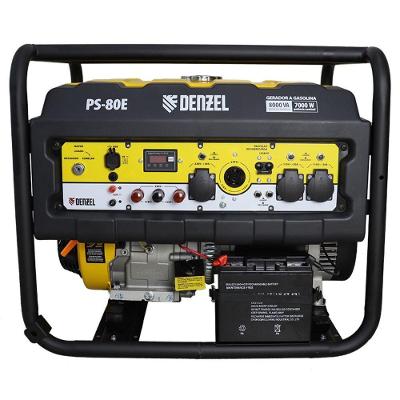 Gerador A Gasolina 10hp 25l 115/230v Denzel Ps-80e
