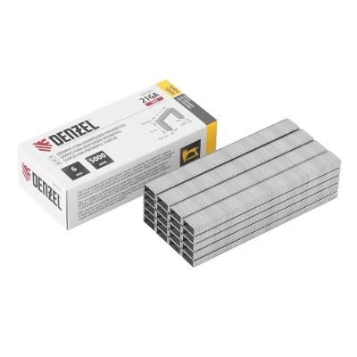 Grampos Pneumáticos Denzel 6mm 0,6mm 128mm 5000pcs