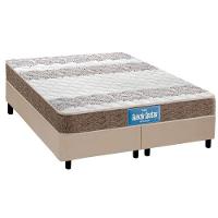 Cama Box Queen: Colchão Ortopédico Probel D33/Ep Double Face + Base Clean(158X198) - 1