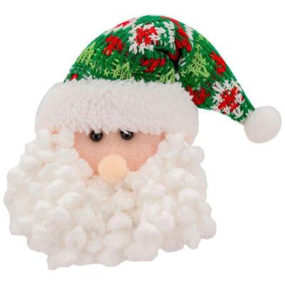 Kit 10 Enfeites árvore Natal Pendente Papai Noel 15cm