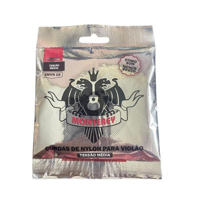 Encordoamento Para Violão Nylon Tensão Média Monterey