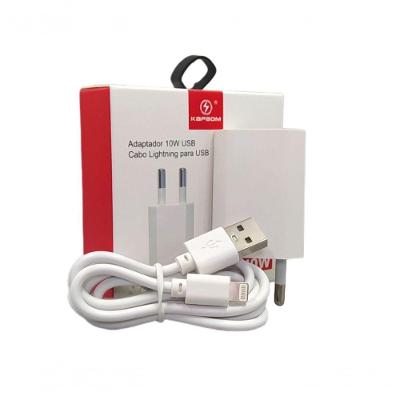 Carregador Completo 12w Cabo Móvel Lightning 1 Metro