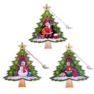 Pingente Decoração árvore De Natal Com Cordão