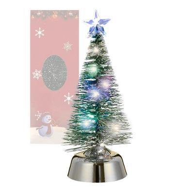 Mini árvore De Natal Cedro Brilhante Led Branco