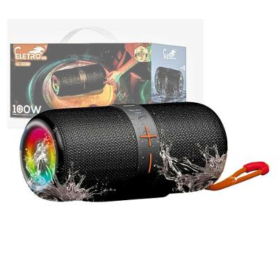 Caixa De Som Bluetooth Portátil Led 100w Prova D'agua