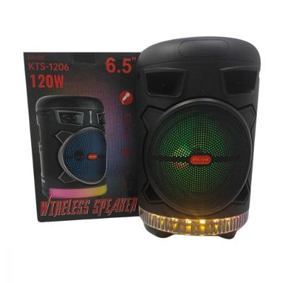 Caixinha De Som Bluetooth Led Rgb Usb Cartão Tf 120w