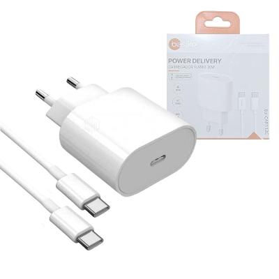 Carregador Completo Turbo 30w Tipo-c / Tipo-c