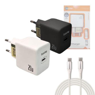 Carregador Completo 20w Porta Tipo-c E Cabo Tipo-c