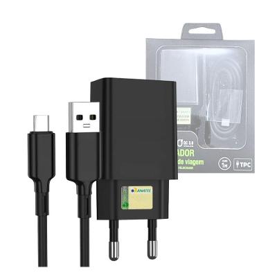 Carregador Completo Usb / Tipo-c Rápido 2.0 20w