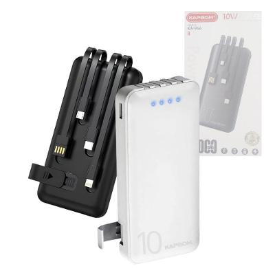 Carregador Portátil Power Bank 10000mah Com 04 Saídas Usb
