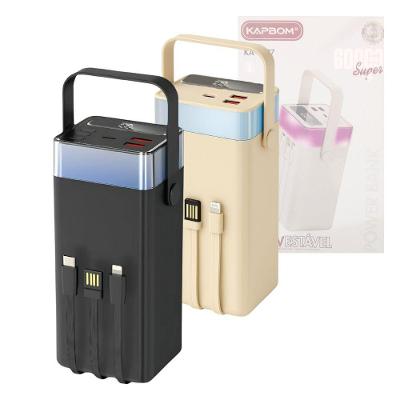 Carregador Portátil Power Bank 60000mah