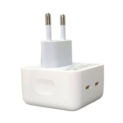 Fonte De Carregamento Com 02 Portas Usb Tipo-c 40w