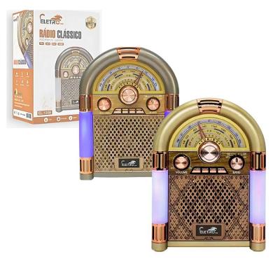 Rádio Portátil Retro Junkbox Fm/am Bluetooth 5w Mp3