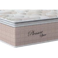 Cama Box Solteiro: Colchão Molas Ensacadas Orthoflex MasterPocket Pleasure + Base CRC Suede Clean(88x188) - 2