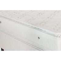 Cama Box Solteiro: Colchão Molas Ensacadas Luckspuma MasterPocket Lucksfaction Plus + Base CRC Courano White(88x188) - 3