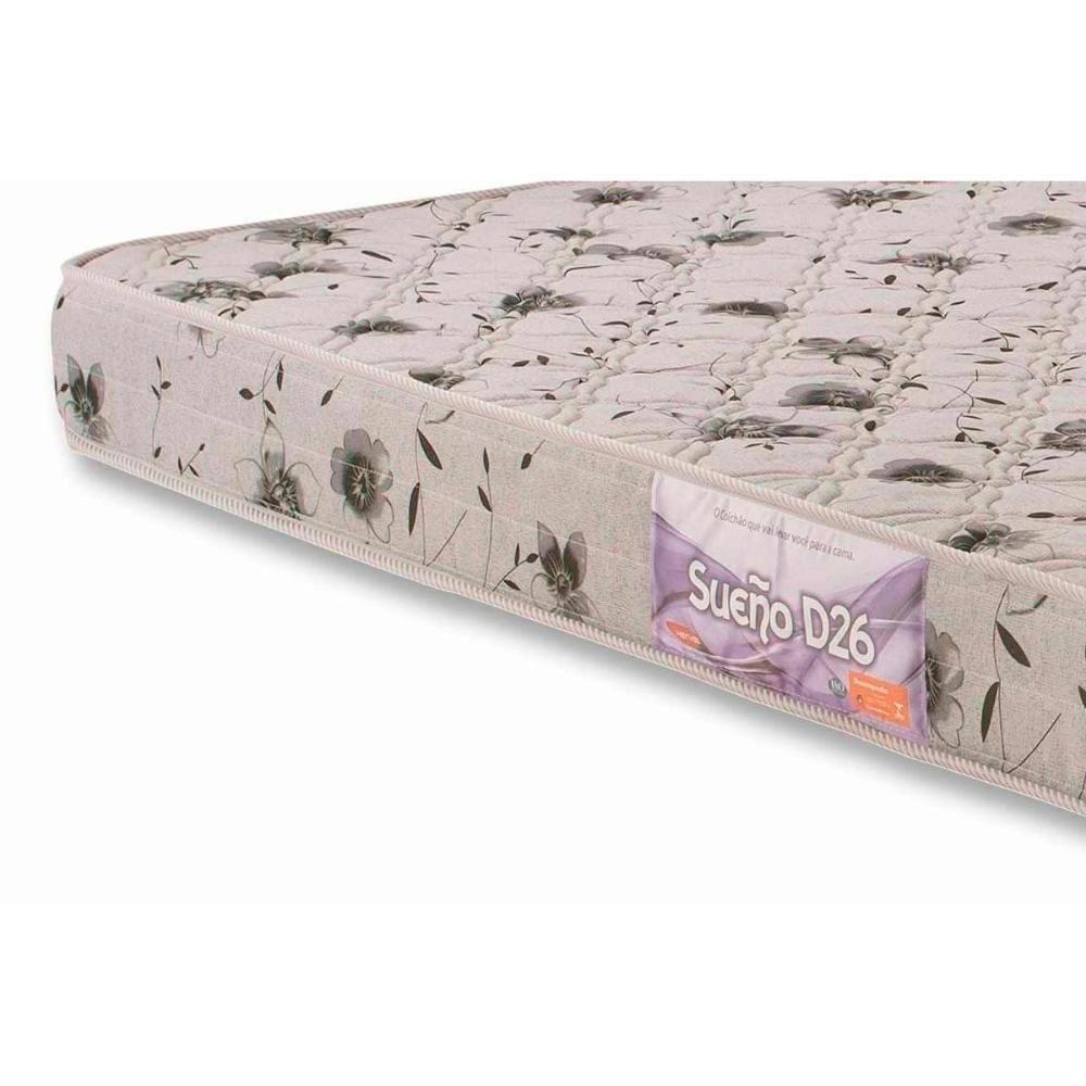 Cama Box Solteiro: Colchão Espuma Herval Sueño + Base Crc Courano Clean(88X188) - 3