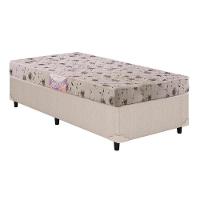 Cama Box Solteiro: Colchão Espuma Herval Sueño + Base Crc Courano Clean(88X188) - 1
