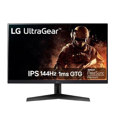 Monitor Gamer LG UltraGear 24 Full HD, 144Hz, 1ms, IPS, HDMI e DisplayPort, 99% sRGB, HDR, FreeSync Premium VESA 24GN60R