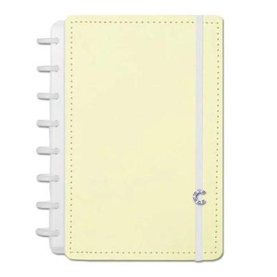 Caderno Inteligente A5 Amarelo Pastel 80 Folhas Cia52077 - Ci