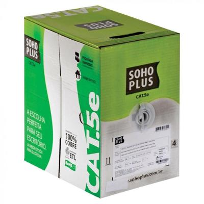 Cabo Lan U-utp Cat.5e 24 Awg 4 Pares Cmx Caixa C- 305...