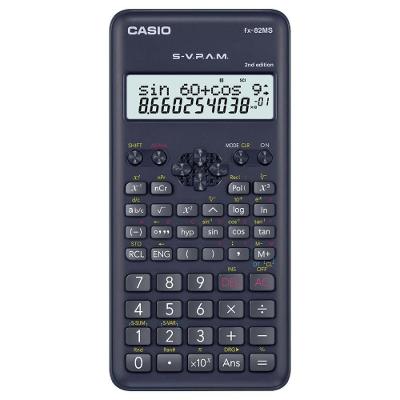 Calculadora Cientifica 12 Dígitos Preta - Fx-82ms-2-s4-dh