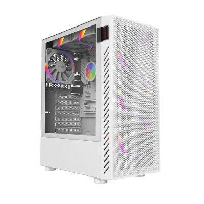 Gabinete Gamer Bolter White Ghost - Lateral Em Vidro -...