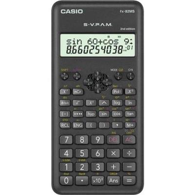 Calculadora Científica Casio Fx-82ms-2-s4-dh 240 Funções Preta
