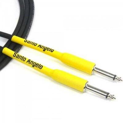 Cabo Para Instrumentos 4,57m Samurai Preto-amarelo Santo Angelo