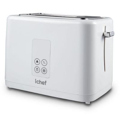 Torradeira Elétrica ST-224ND 110V 2 Fatias 7 Níveis Funções Reaquecer e Descongelar Branco Ichef