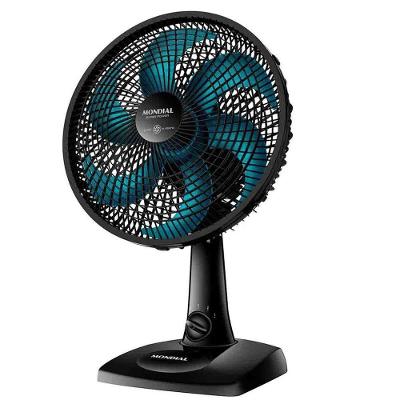 Ventilador de Mesa Mobilar Eletro 60W 30cm 6 Pás 3 Velocidades Azul Petroléo VSP30 110V