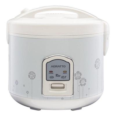 Panela Elétrica De Arroz Legumes A Vapor Agratto Cinza Pa10x 110V