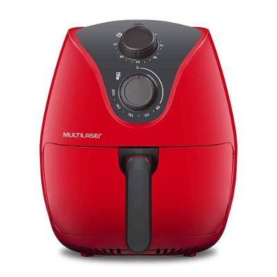 Fritadeira Air Fryers Multilaser 1500W 4litros Ce084 Vermelho 220V