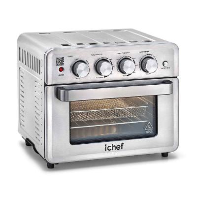 Airfryer e Forno Ichef Ovenfryer Max KMO26LI-KBE 26L 1300W com Cesta Removível Prata 110V
