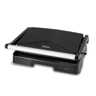 Grill E Sanduicheira Press Diamante 1000W Philco Preto Pgr07p 110V