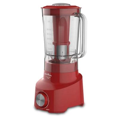 Liquidificador Mobilar Eletro BLQ Diamante Turbo 1000W Vermelho 110V