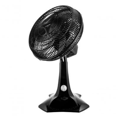 Ventilador de Mesa Mobilar Eletro 60W 30cm 6 Pás 3 Velocidades Preto 110V